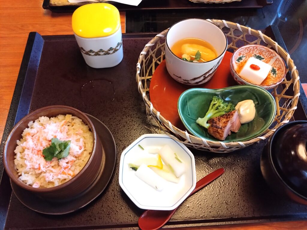 クリレス優待利用でかごの屋ランチ